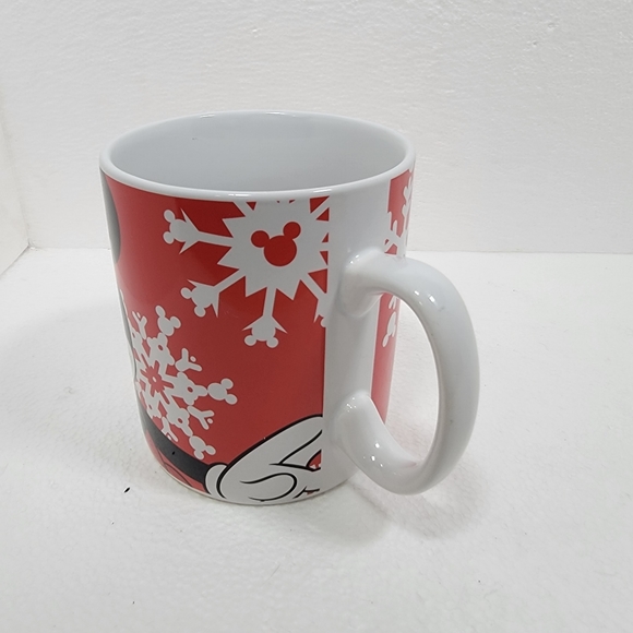Set of 2 Disney Galerie Huge Mickey & Minnie Mouse Christmas Coffee Mugs - Picture 3 of 16